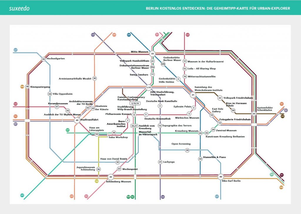 Geheimtipp-Karte für Berliner Singles