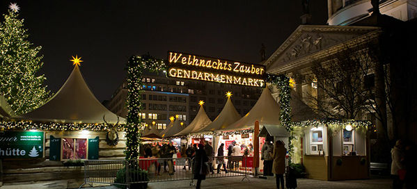 Weihnachtszauber am Gendarmenmarkt in Berlin