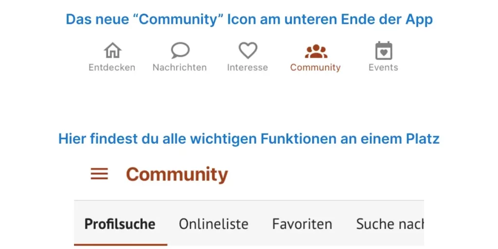 Mit dem neuen Layout in der Berliner Singles App geht die Partnersuche wie von selbst.